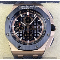 Audemars Piguet Royal Oak Offshore Super Clone Watch Black Ceramic| Ref. 26401RO.OO.A002CA.02