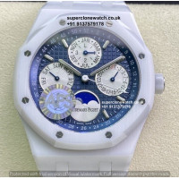Audemars Piguet Royal Oak Moon Phase Ceramic Super Clone Watch| Exact Precision Like Real| Ref.26579CB.OO.1225CB.01