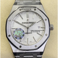 Audemars Piguet Royal Oak White Super Clone Watch |Same Accuracy Like Real| Ref .15400ST.OO.1220ST.02