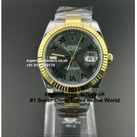 Rolex Datejust Wimbledon Oyster Super Clone Watch UK | 1:1 Swiss Clone 3235 Movement