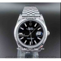 Rolex Datejust 41 Black Super Fake Clone Watch | 1:1 Swiss ETA Clone 3235 Movement
