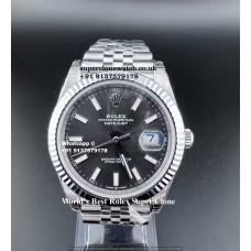 Rolex Datejust 41 Rhodium Super Clone Watch | 1:1 Swiss ETA Clone 3235 Movement |#1 Swiss Replica In The World