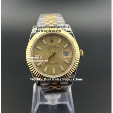 Rolex Datejust Champagne Dial Super Clone Watch | 1:1 Swiss Clone 3235 Movement