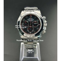 Rolex Daytona Red Hands Black Dial Super Clone 1:1 Exact Replica | Ref.116520 | Guaranteed Delivery
