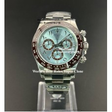 Rolex Daytona Arabic Ice Blue Super Clone |1:1 Swiss Clone 4130 Movement |Ref.116506