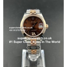 Rolex Datejust 31mm Chocolate Dial Womens Super Clone UK | Ref.278271