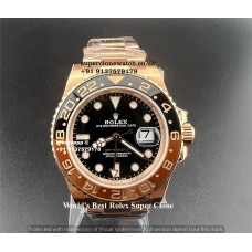Rolex GMT Master II Root Beer 1:1 Superclone Watch |VSF Swiss Exact Clone 3285 Movement |Ref.126715CHNR