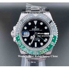 Rolex "Sprite" 1:1 Super Clone Watch UK |GMT Master II Swiss Caliber 3285 Movement |Ref.126720VTNR