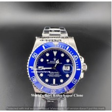 Rolex Submariner Smurf Super Clone UK | #1 Swiss Replica In The World| Swiss Clone 3235 Movement