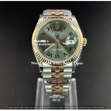 Rolex "Wimbledon" Datejust Super Clone Watch | 1:1 Swiss Clone 3235 Movement