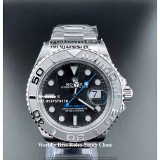 Rolex Yacht Master Rhodium Super Clone UK | #1 Swiss Replica In The World | 1:1 Accuracy